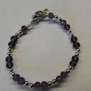 Baby Bracelet Dark Purple